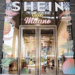 Shein pop-up store in Milan