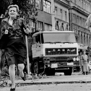 Probe into "human safari" claims - Italian nationals reportedly paid to kill citizens during the Bosnian conflict. Image shows women running across 'sniper alley' in Sarajevo 1992. Photograph: Tom Stoddart/Getty Images