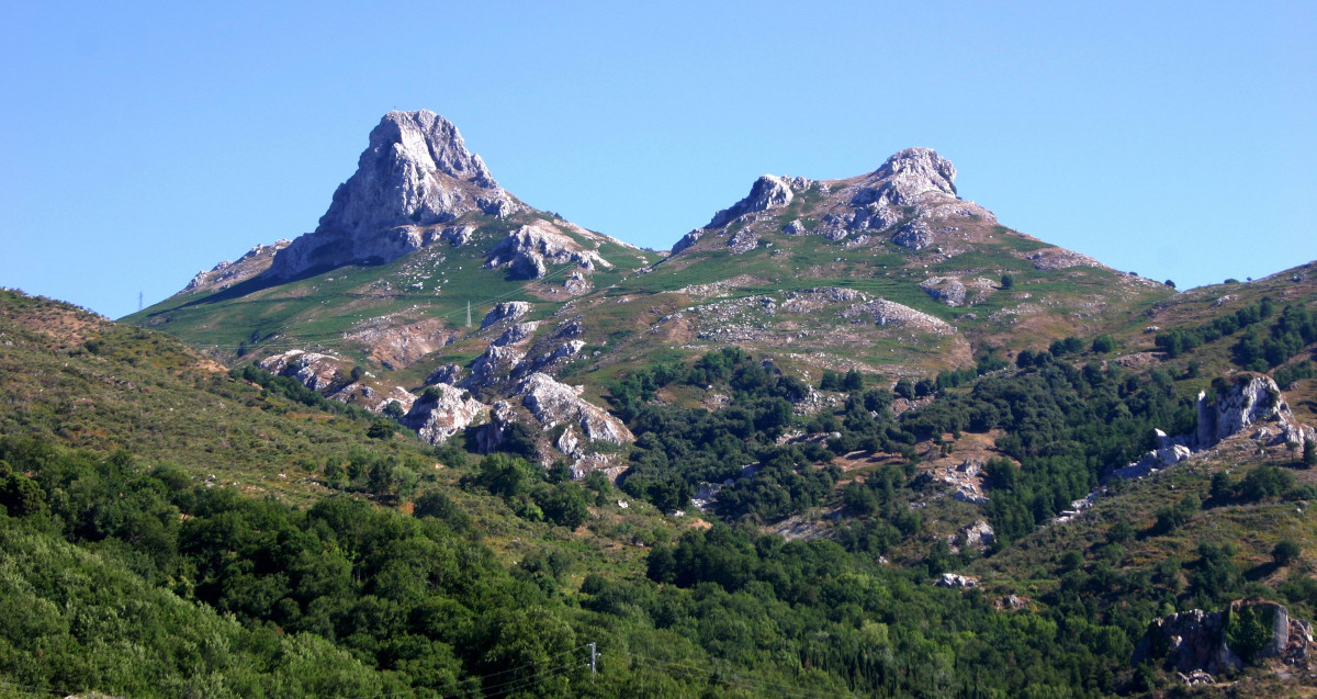 Nebrodi mountains where three hunters were killed.