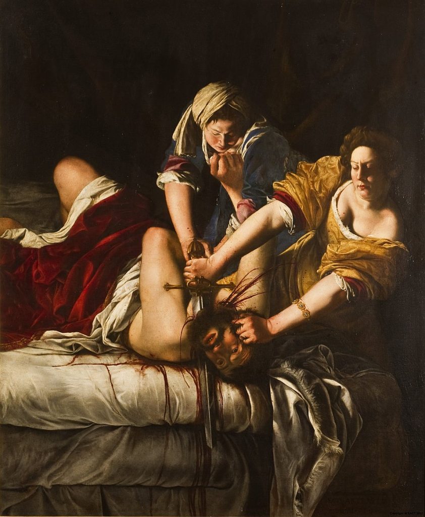 By Artemisia Gentileschi - Uffizi, Public Domain, https://commons.wikimedia.org/w/index.php?curid=79711017