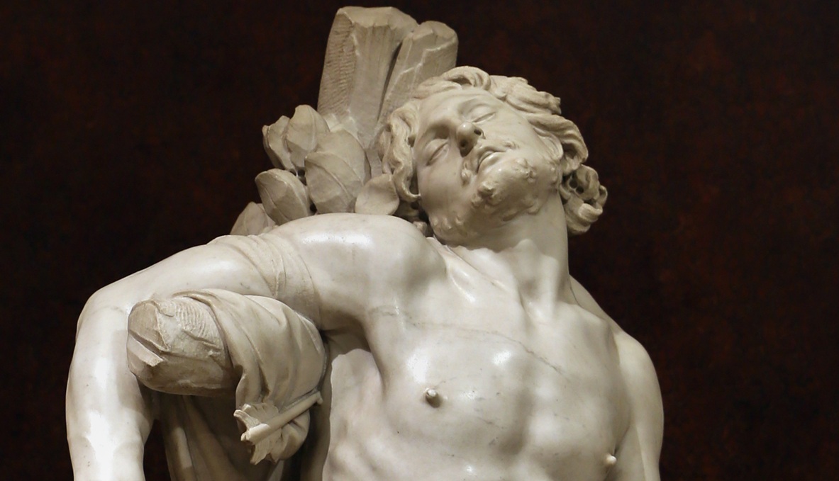San Sebastian by Bernini. By Sailko - Own work, CC BY 3.0, https://commons.wikimedia.org/w/index.php?curid=76294947