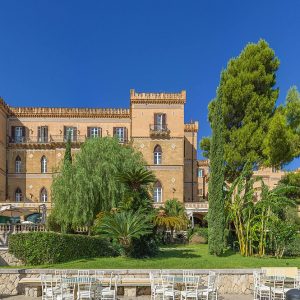 Villa Igiea, Palermo, Sicily one of Conde Nast Traveler's most romantic hotels in the world. By This Photo was taken by Wolfgang Moroder.Feel free to use my photos, but please mention me as the author and send me a message.This image is not in the public domain. Please respect the copyright protection. It may only be used according to the rules mentioned here. This specifically excludes use in social media, if applicable terms of the licenses listed here not appropriate.Please do not upload an updated image here without consultation with the Author. The author would like to make corrections only at his own source. This ensures that the changes are preserved.Please if you think that any changes should be required, please inform the author.Otherwise you can upload a new image with a new name. Please use one of the templates derivative or extract. - Own work, CC BY-SA 3.0, https://commons.wikimedia.org/w/index.php?curid=74349511