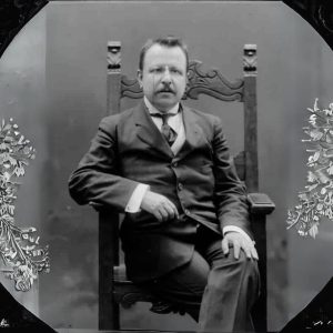 Benedetto Croce. Diseño a partir de imagen de dominio público (licencia 1.0) extraída de Store Norske Leksikon.