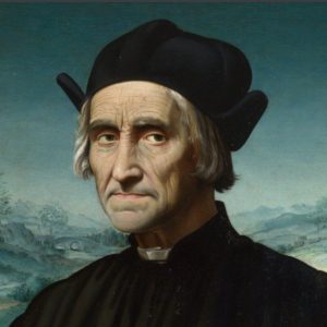 Girolamo Benivieni by ridolfo ghirandaio cropped National Gallery UK