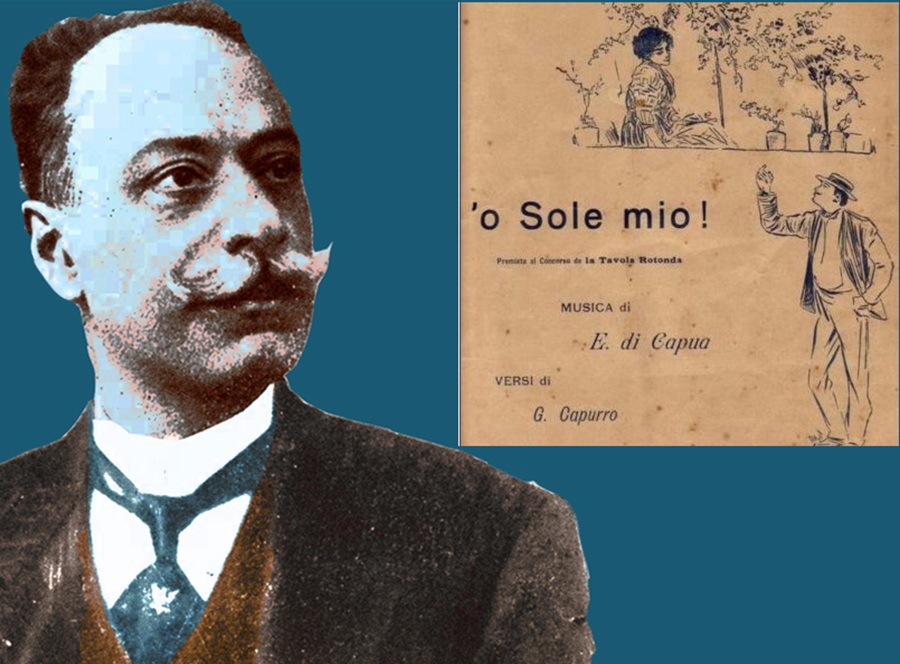 O' sole mio author Giovanni Capurro
