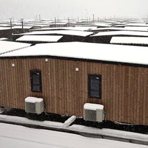 Cortina Olympic Village opens in the Dolomites Cortina Olympic Village Image credit: Andrew Medichini/Associated Press