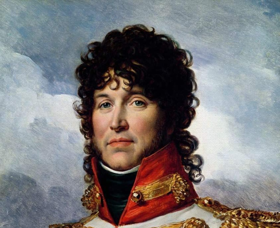 Fragment of portrait of Joachim Murat, Prince d’Empire, Grand Duke of Clèves and of Berg, King of Naples under the name of Napoleon in 1808 (1767-1815), Marshal of France in 1804 By François Gérard - [1] See full portrait:[2], Public Domain, https://commons.wikimedia.org/w/index.php?curid=264241
