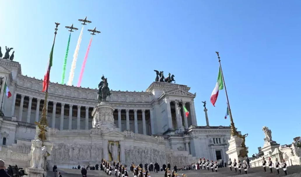 Unification day celebration in Rome