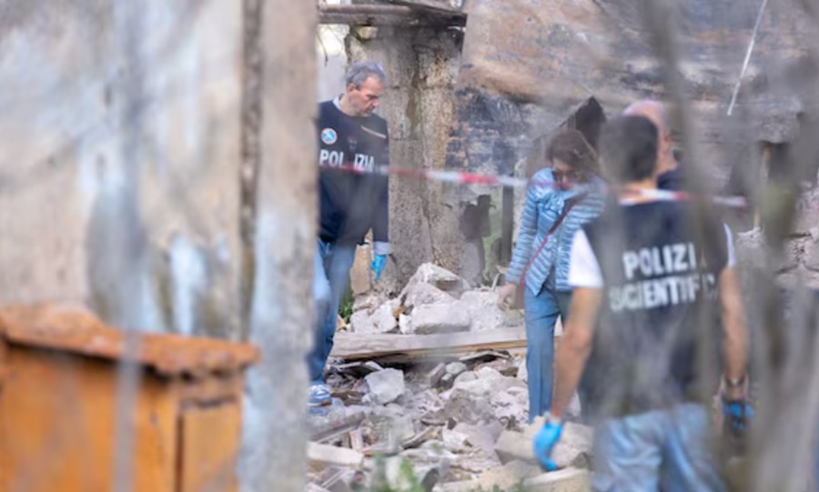 Anarchist networks under increased surveillance following explosion which left two dead in Rome. Image credit: Francesco Benvenuti/LaPresse