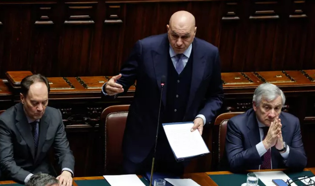 Defence Minister Crosetti addresses parliament re air-defence readiness. Italy continues to seek diplomacy over attack