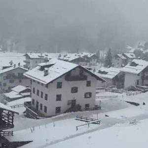 Heavy snow in parts of Italy