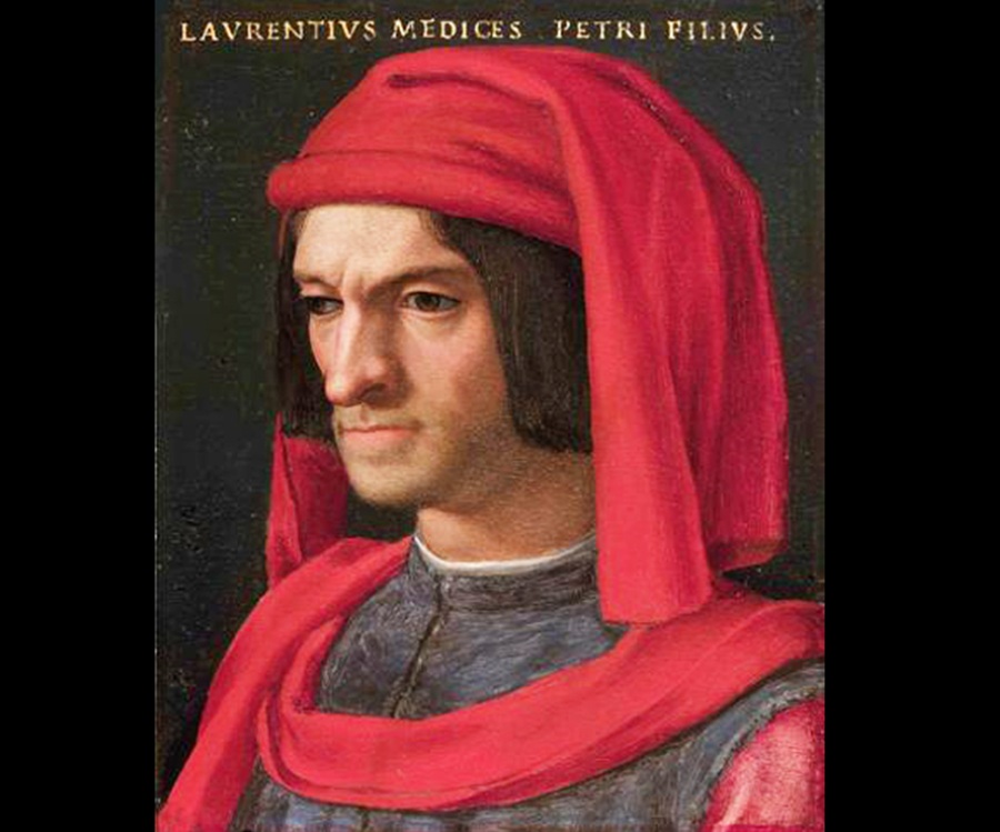 Lorenzo the Magnificent from the Workshop of Bronzino