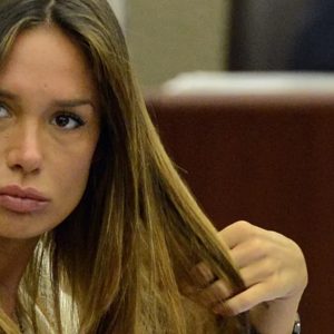 Nicole Minetti whose pardon is under investigation by order of the Italian presidency.