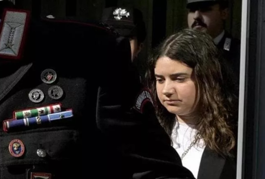 Chiara Petrolini (pictured in 2025) convicted of muredering two of her newborn children.