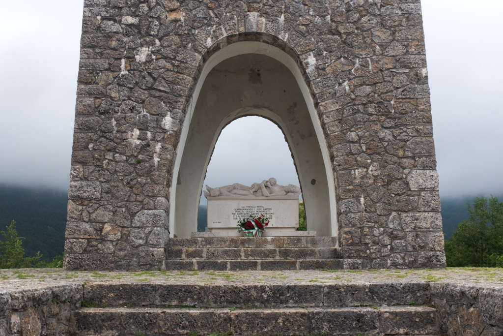 Shrine of Sant'Anna di Stazzema, Peace Park.
Image credit: www.cammino.it