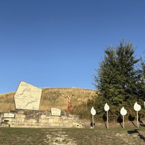 Cammino '44: new walking route links Nazi-Fascist massacre sites Final stage of the Cammino '44 route Memorial to Monte Sole massacre. Image credit: www.cammino44.it