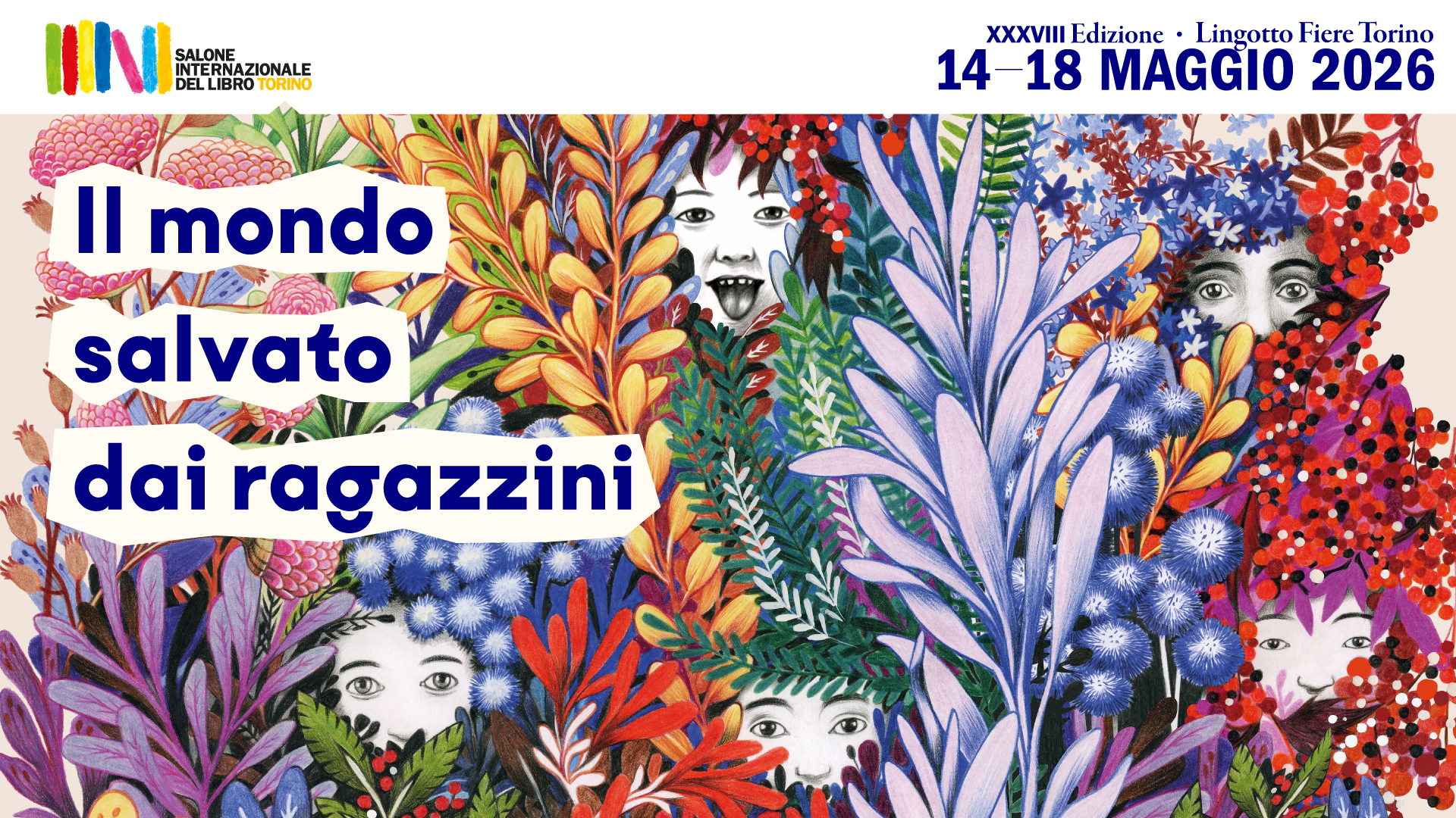 Official image of the Turin Book Fair. Image credit: Salone Internazional del Libro