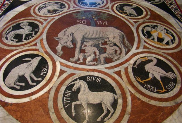 Siena Cathedral floor Image credit: Tango7174 (talk | contribs)