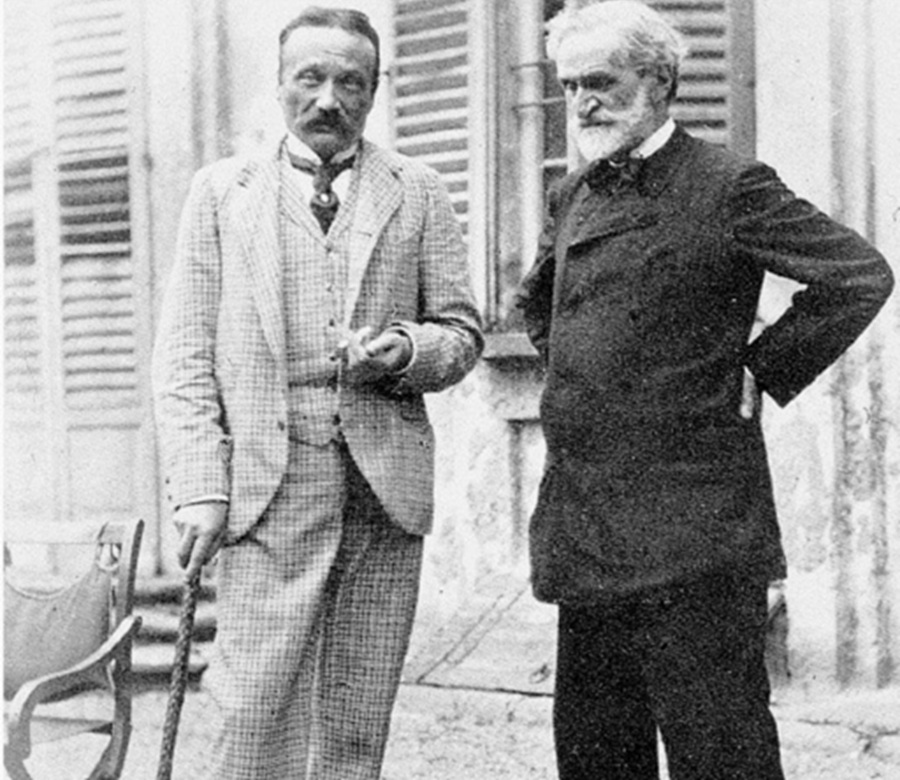 Arrigo Boito and Giuseppe Verdi