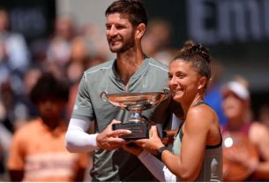 Errani and Vavassori retain their French open mixed doubles title. ©Nicolas Gouhier / FFT