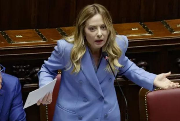 meloni address lower house
