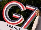 Meloni at G7 in Evian France