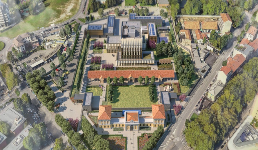 SHoP Conceptual design photo with historic elements featured. Image credit: https://oboculturalheritage.state.gov/milan-new-us-consulate-general/