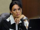 Nicole Minetti pardon is upheld by Milan prosecutor. Minetti seen in court.