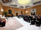 Writers audience with Pope LEO XIV. Image credit: Vatican media