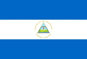 Flag of Nicaragua C records, Public domain, via Wikimedia Commons