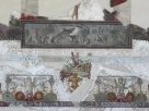 Detail of the restored ceiling fresco Credit: Courtesy of the Archaeological Park of Pompeii