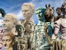 Emperors from the imperial dynasties of Rome. Created on Canva
