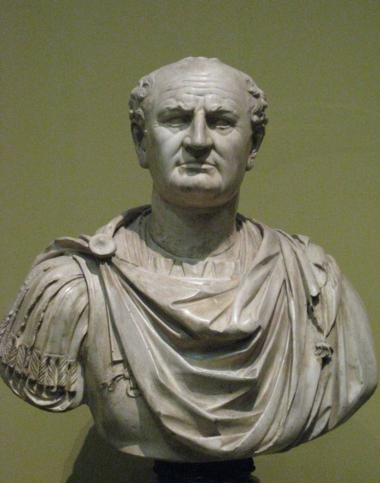 Emperor Vespasian
Por shakko - Trabajo propio, CC BY-SA 3.0, https://commons.wikimedia.org/w/index.php?curid=3244626