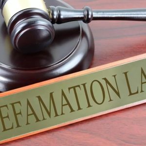 Defamation law needs to be looked at says EU