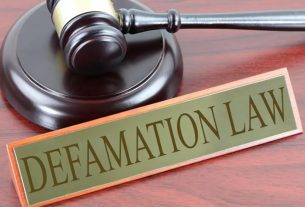 Defamation law needs to be looked at says EU