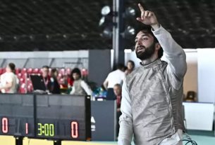 Fencing gold puts Italy top of table