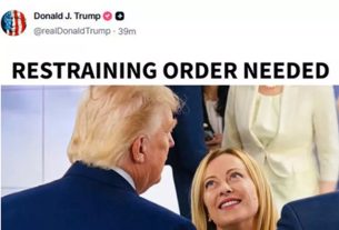 Trump's latest social media attack on Giorgia Meloni