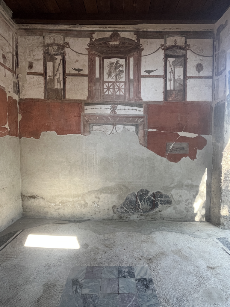 Fresco after restoration. Image credit: Herculaneum Archeological Park