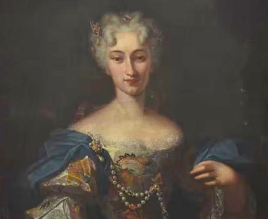 Portrait_of_Clelia_Grillo_Borromeo_Arese_-_Palazzo_Borromeo Por Pintor no identificado - https://www.ilsole24ore.com/art/nel-salotto-femme-savante-ADXLvJJB?refresh_ce&nof, Dominio público, https://commons.wikimedia.org/w/index.php?curid=145461271