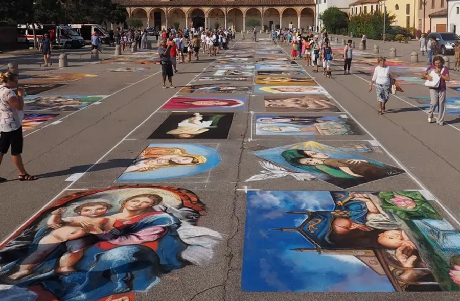 pavement artists assisi