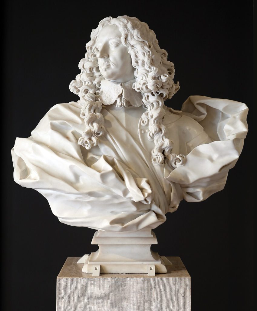 Bernini's bust of Francesco I d'ESte, Duke of Modena By Gian Lorenzo Bernini - Own work, CC BY-SA 4.0, https://commons.wikimedia.org/w/index.php?curid=62394357