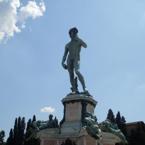 Bronze statue of David in Piazzale michelangelo Florence https://pxhere.com/en/photo/635244